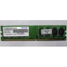 Модуль оперативной памяти 4Gb DDR2 Patriot PSD24G8002 pc-6400 (800MHz)  (Новый Уренгой)