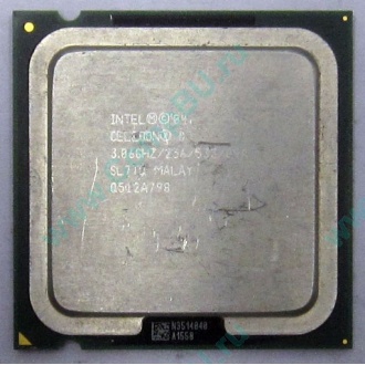 Процессор Intel Celeron D 345J (3.06GHz /256kb /533MHz) SL7TQ s.775 (Новый Уренгой)
