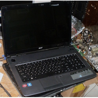 Ноутбук Acer Aspire 7540G-504G50Mi (AMD Turion II X2 M500 (2x2.2Ghz) /no RAM! /no HDD! /17.3" TFT 1600x900) - Новый Уренгой